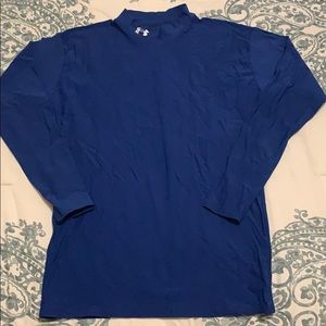 Under Armor Long Sleeve Royal Blue XL